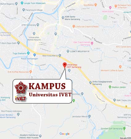 Campus Map & Location (Google Map) Ivet University Semarang Nomor